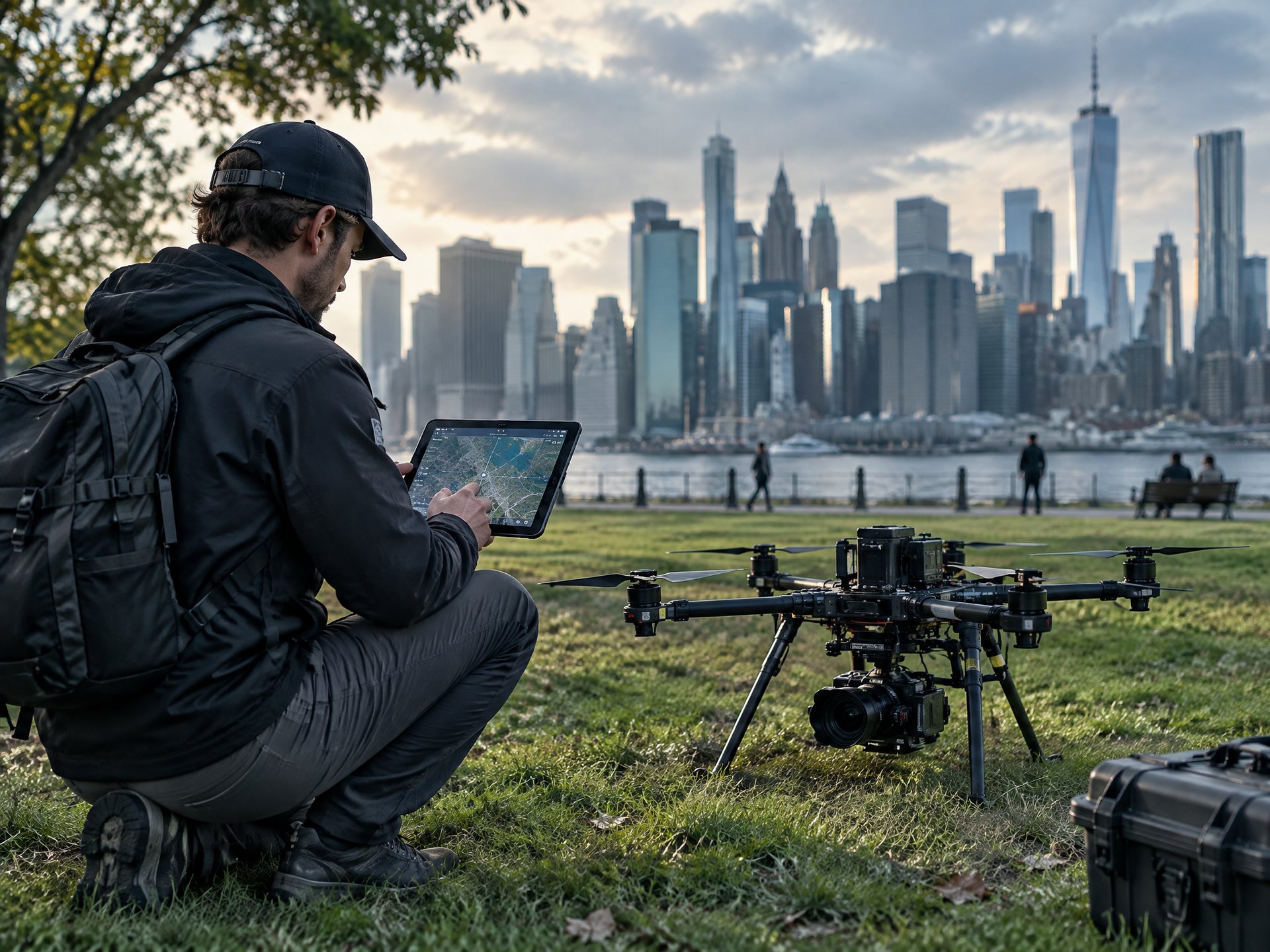 Drone photo illustrating: What Paperwork Does a Drone Shoot Need in the US?